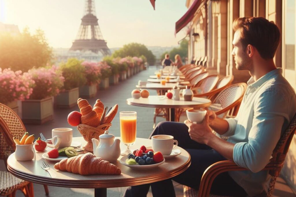 europe breakfast Paris France